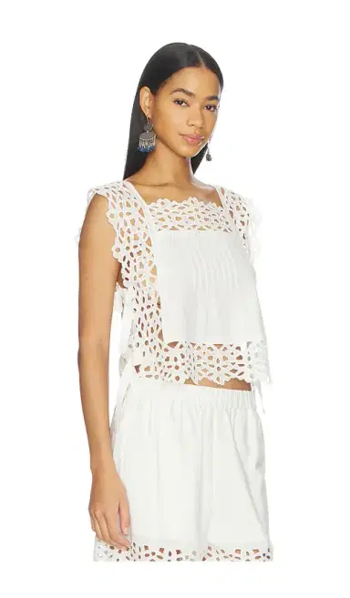 Sea Leila Eyelet Sleeveless Top | Thumbnail 2 Sea Leila Eyelet Sleeveless Top | Thumbnail 2