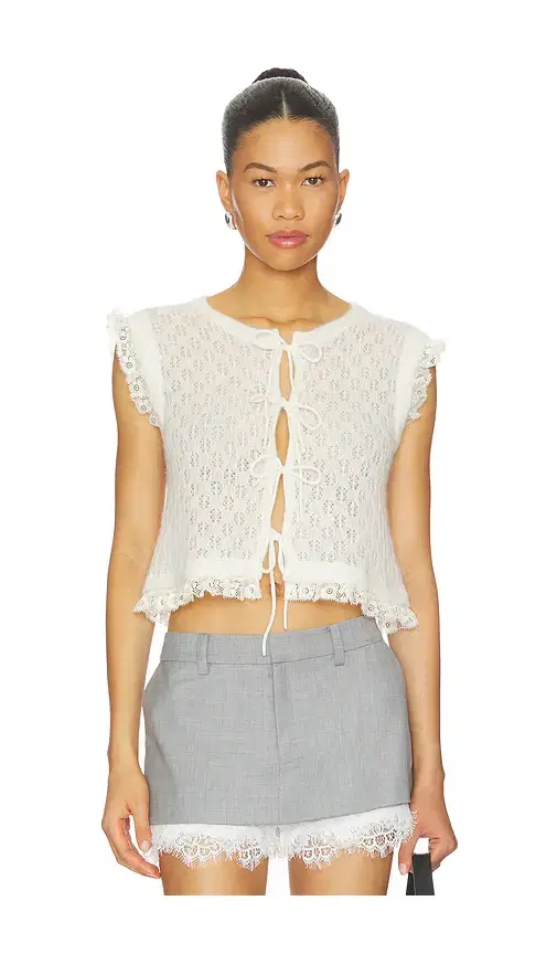 Sea Teagan Knit Combo Vest