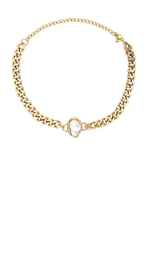 Natalie B Jewelry Limor Pearl Choker