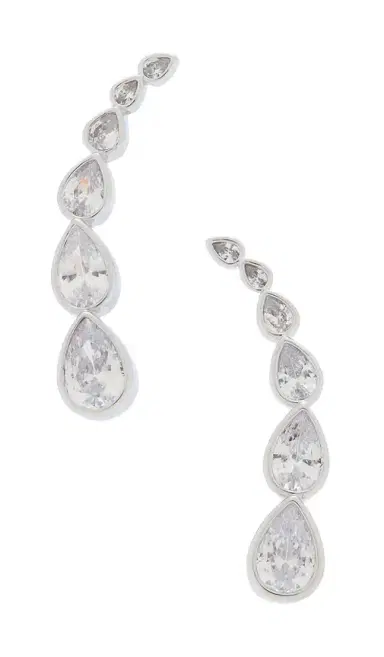 Nana Jacqueline Cristalle Teardrop Earrings | Thumbnail 1