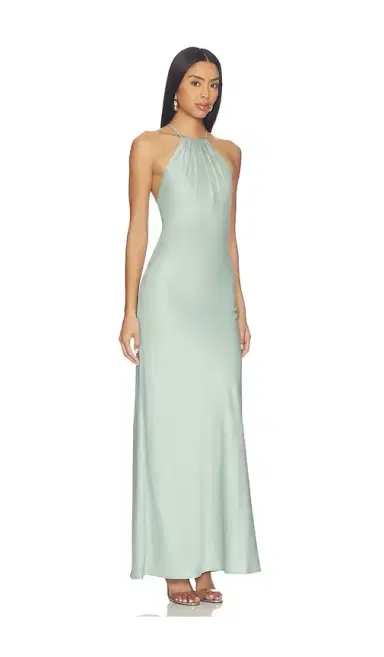Rue Sophie Faye Satin Dress | Thumbnail 2