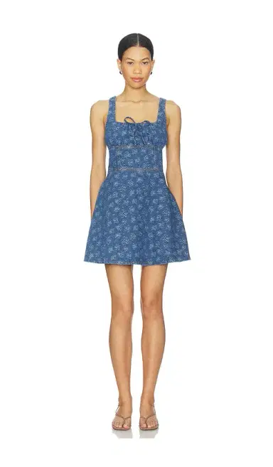 MINKPINK Neve Denim Mini Dress | Thumbnail 1