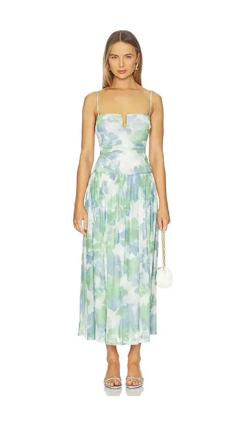 Carrie Mesh Maxi Dress