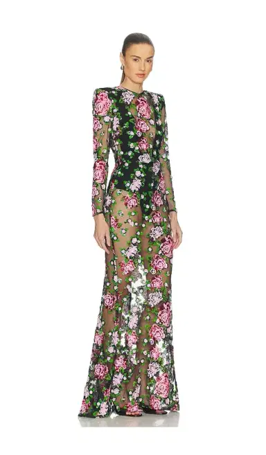 Zhivago Vista Fiorita Gown | Thumbnail 2