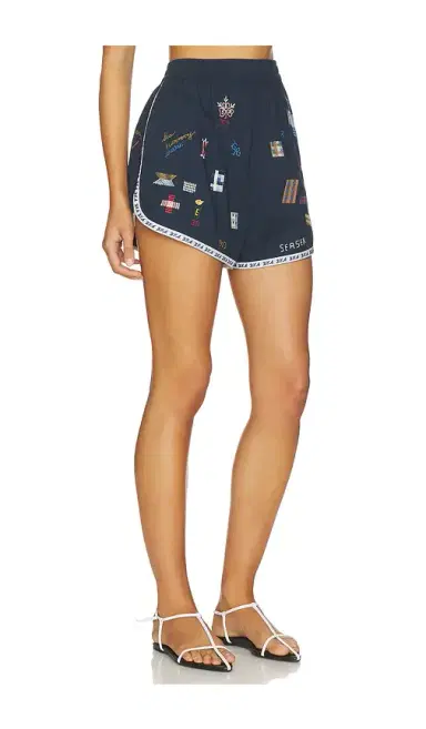 Sea Claira Embroidered Shorts | Thumbnail 2