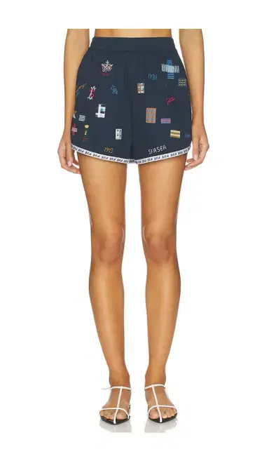 Sea Claira Embroidered Shorts | Thumbnail 1