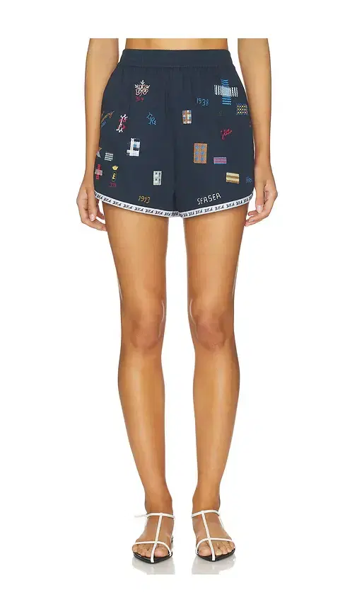 Claira Embroidered Shorts