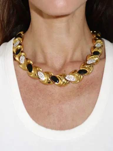Jen Wonders Studio Statement Pavé Necklace | Thumbnail 3