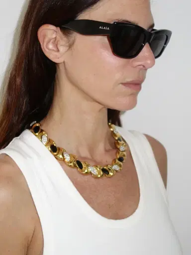 Jen Wonders Studio Statement Pavé Necklace | Thumbnail 4