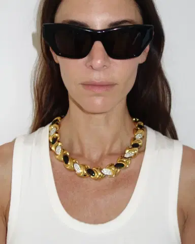 Jen Wonders Studio Statement Pavé Necklace | Thumbnail 1