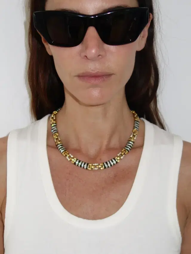 Zebra Necklace