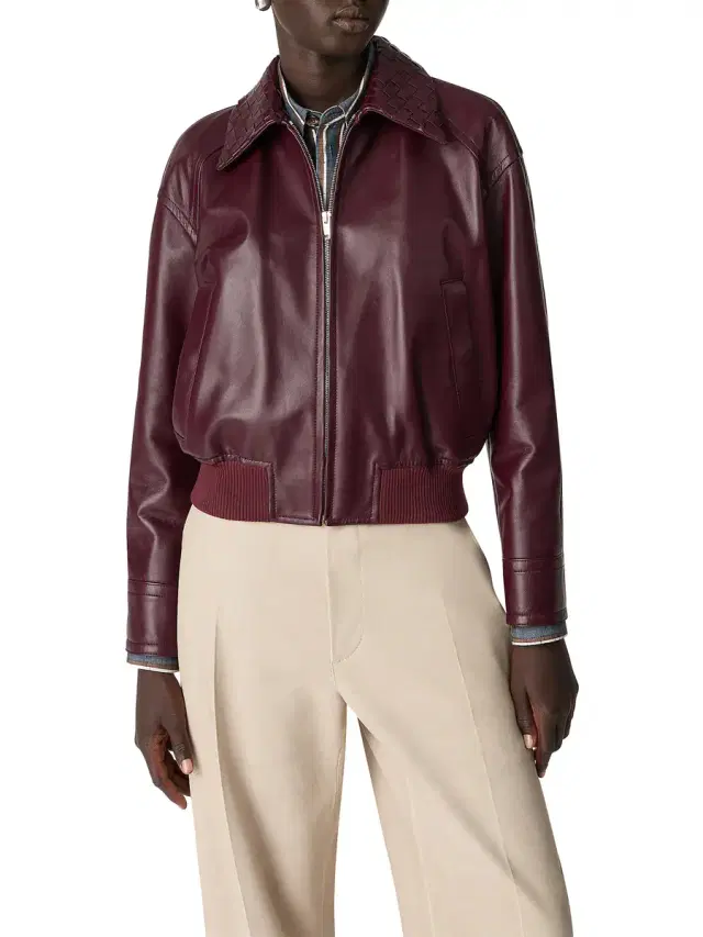 Leather Blouson