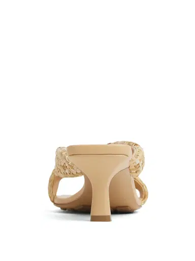 Bottega Veneta Raffia Heeled Sandals | Thumbnail 4