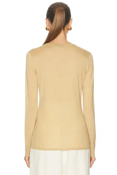 Gabriela Hearst Clementia V-Neck Top | Thumbnail 3 Gabriela Hearst Clementia V-Neck Top | Thumbnail 3
