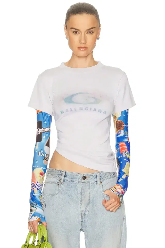 Balenciaga Double Sleeve T-Shirt