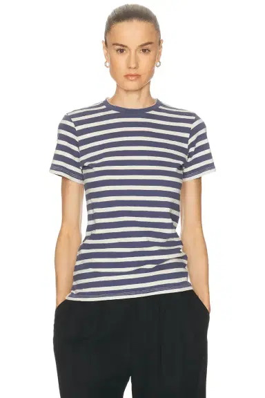 Nili Lotan Lana Crewneck Tee | Thumbnail 1 Nili Lotan Lana Crewneck Tee | Thumbnail 1