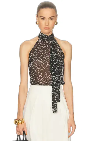 Nili Lotan Alla Halter Top | Thumbnail 1 Nili Lotan Alla Halter Top | Thumbnail 1