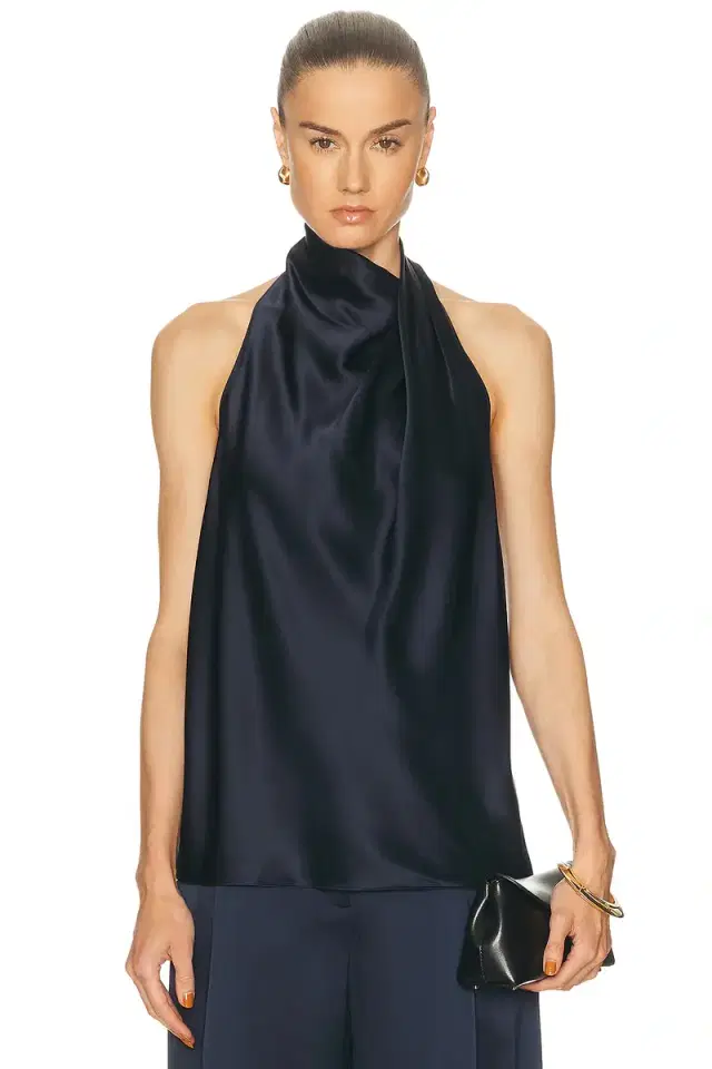 Draped Halter Top