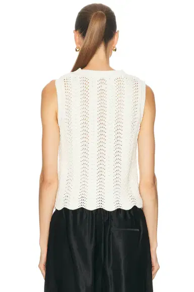 Loulou de Saison Vittoria American Armhole Tank Top | Thumbnail 3 Loulou de Saison Vittoria American Armhole Tank Top | Thumbnail 3