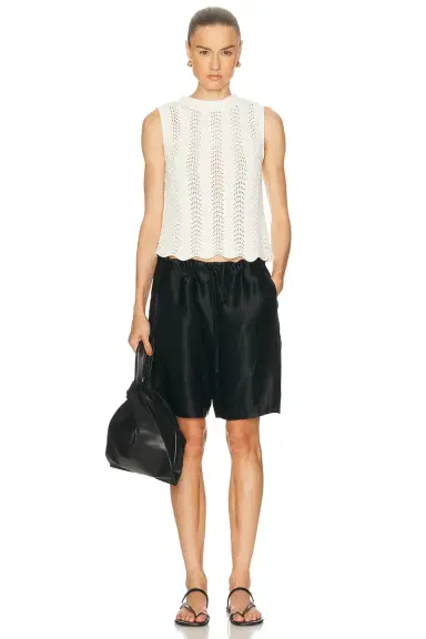 Loulou de Saison Vittoria American Armhole Tank Top | Thumbnail 4 Loulou de Saison Vittoria American Armhole Tank Top | Thumbnail 4