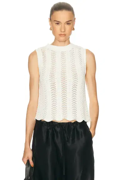 Loulou de Saison Vittoria American Armhole Tank Top | Thumbnail 1 Loulou de Saison Vittoria American Armhole Tank Top | Thumbnail 1