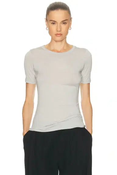 Skims Sheer Modal T-Shirt | Thumbnail 1 Skims Sheer Modal T-Shirt | Thumbnail 1