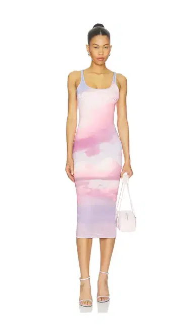 Blumarine Print Jersey Dress | Thumbnail 1 Blumarine Print Jersey Dress | Thumbnail 1