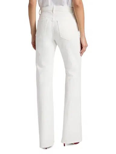 A.L.C. Women's The 347 Solid Bootcut Jeans - White - Size 32 | Thumbnail 5 A.L.C. Women's The 347 Solid Bootcut Jeans - White - Size 32 | Thumbnail 5