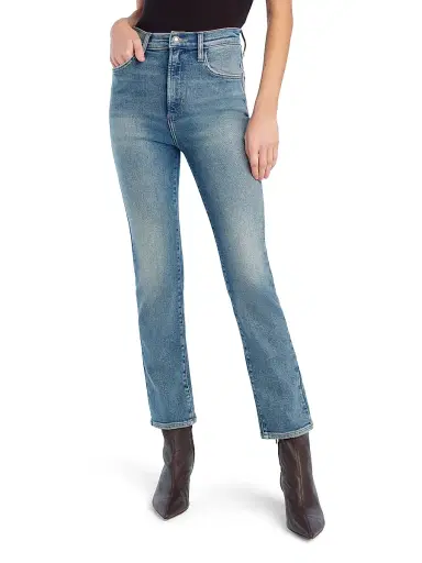 Favorite Daughter Women's The Valentina Super High-Rise Cigarette Jeans - Gramercy - Size 31 | Thumbnail 3