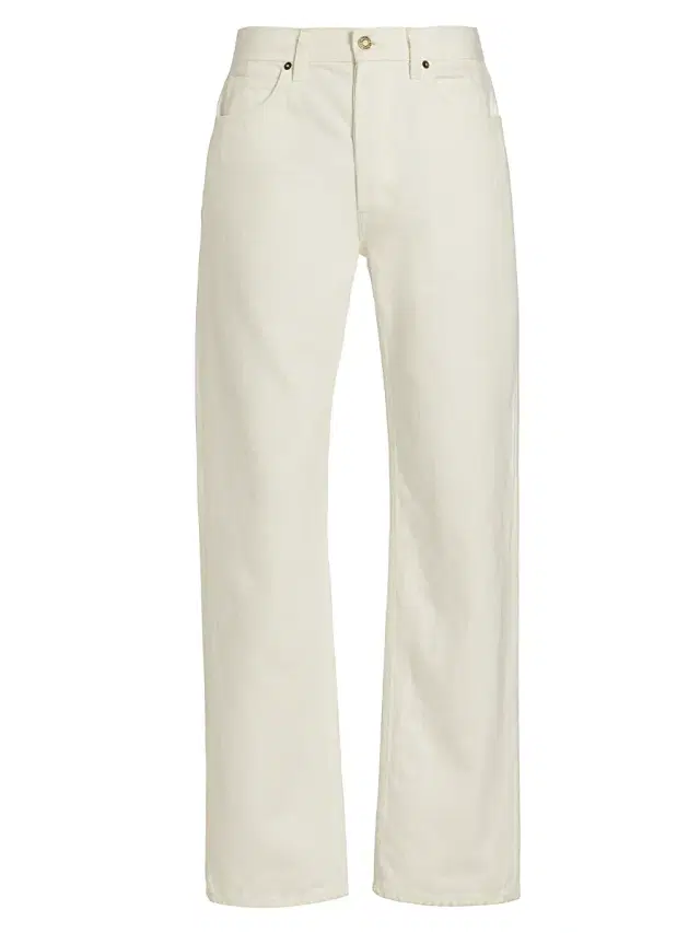Men's Billie Straight-Fit Jeans - Cream