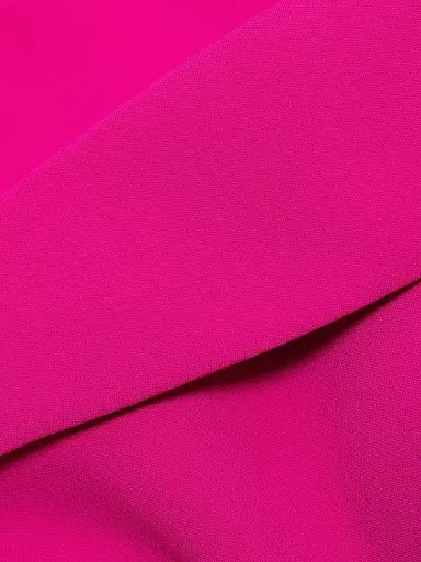 Teri Jon by Rickie Freeman Women's Off-the-Shoulder Stretch-Crepe Mermaid Gown - Hot Pink - Size 18 | Thumbnail 7 Teri Jon by Rickie Freeman Women's Off-the-Shoulder Stretch-Crepe Mermaid Gown - Hot Pink - Size 18 | Thumbnail 7