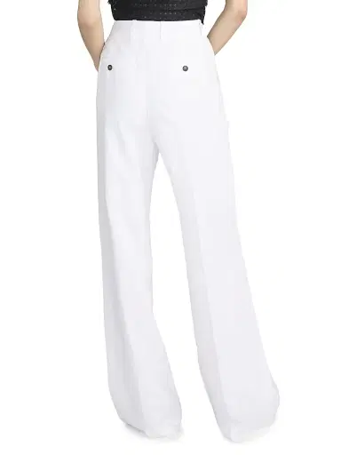 Frame Women's The Linen-Blend Trousers | Thumbnail 5 Frame Women's The Linen-Blend Trousers | Thumbnail 5