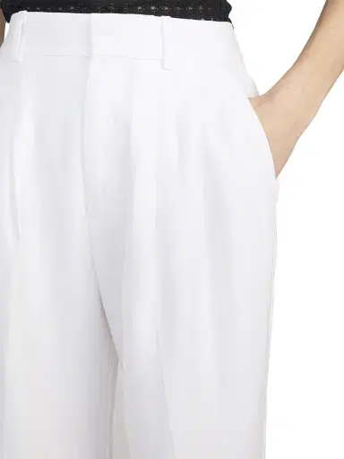 Frame Women's The Linen-Blend Trousers | Thumbnail 6 Frame Women's The Linen-Blend Trousers | Thumbnail 6
