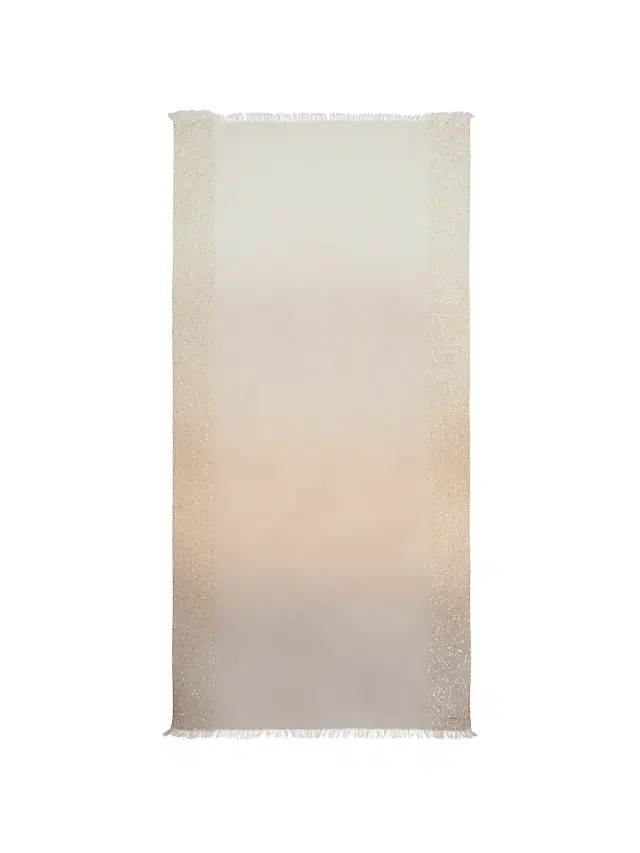 Faliero Sarti Women's Dania Virgin Wool-Silk Ombré Sequined Shawl - Gold And Silver Sequin
