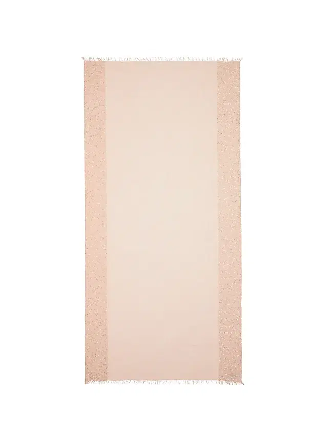 Faliero Sarti Women's Dali Cashmere-Silk Sequined Shawl - Salmon Tonal Sequins