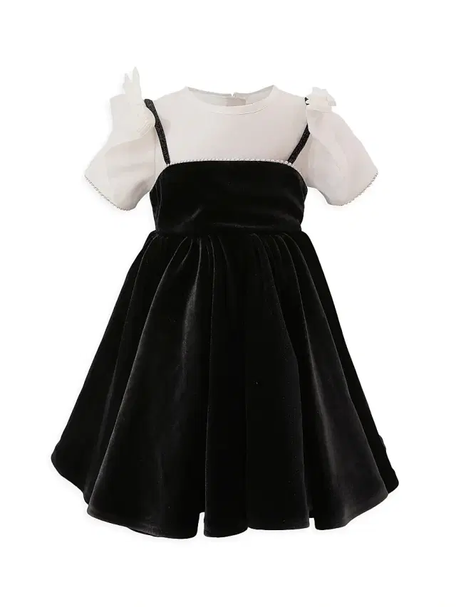 Tulleen Baby Girl's & Little Girl's Crestella Dress - Black
