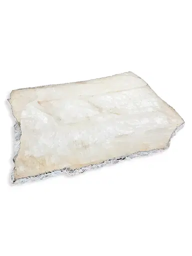 Anna New York Kiva Large Silverplated Crystal Platter | Thumbnail 1 Anna New York Kiva Large Silverplated Crystal Platter | Thumbnail 1