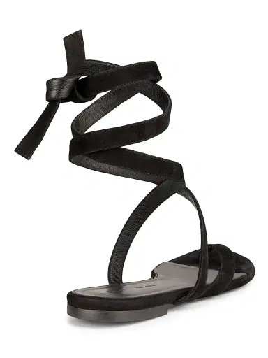 Proenza Schouler Women's Strappy Suede Flats - Black - Size 10 | Thumbnail 3 Proenza Schouler Women's Strappy Suede Flats - Black - Size 10 | Thumbnail 3