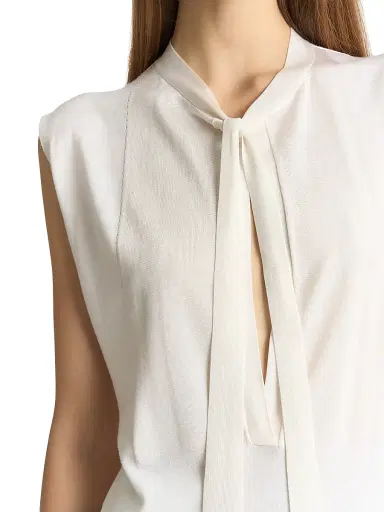 Malo Women's Cashmere-Silk Sleeveless Top | Thumbnail 7 Malo Women's Cashmere-Silk Sleeveless Top | Thumbnail 7