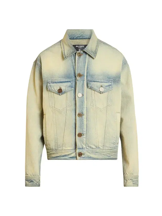 Men's Denim Relaxed Jacket - Blue Jean