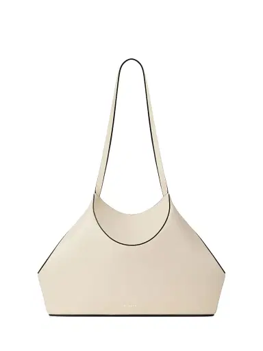 Givenchy Women's  Facet Tote Bag in Grained Leather - Cream | Thumbnail 1