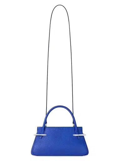 Givenchy Women's Mini Pinch Top Handle Bag in Grained Leather - Cobalt Blue | Thumbnail 4