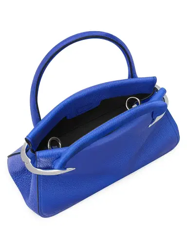 Givenchy Women's Mini Pinch Top Handle Bag in Grained Leather - Cobalt Blue | Thumbnail 5