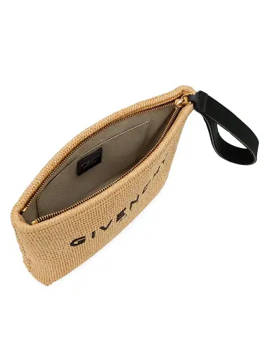 Givenchy Women's Pouch in Raffia | Thumbnail 2
