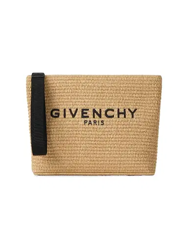 Givenchy Women's Pouch in Raffia | Thumbnail 1