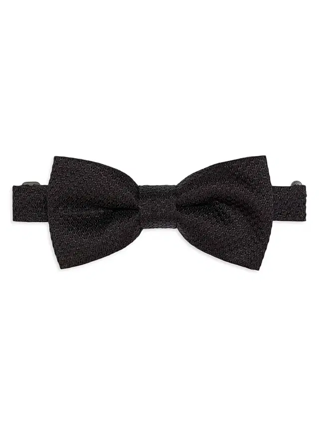 Givenchy Men's Bow Tie in Silk Jacquard - Black