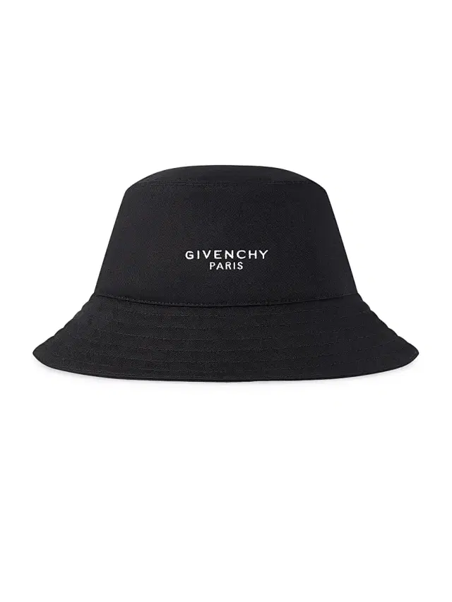 Men's Paris Bucket Hat in Cotton - Black