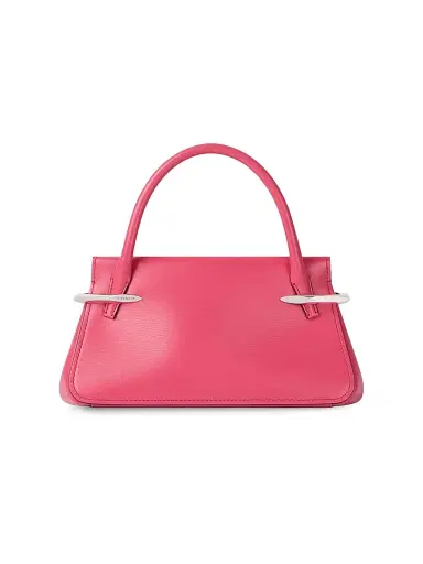 Givenchy Women's Mini Pinch Top Handle Bag in Leather - Bright Peach | Thumbnail 1 Givenchy Women's Mini Pinch Top Handle Bag in Leather - Bright Peach | Thumbnail 1