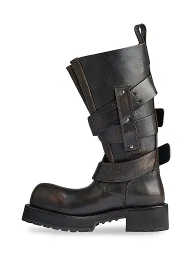 Balenciaga Women's Venom High Boots - Brown Black | Thumbnail 5 Balenciaga Women's Venom High Boots - Brown Black | Thumbnail 5