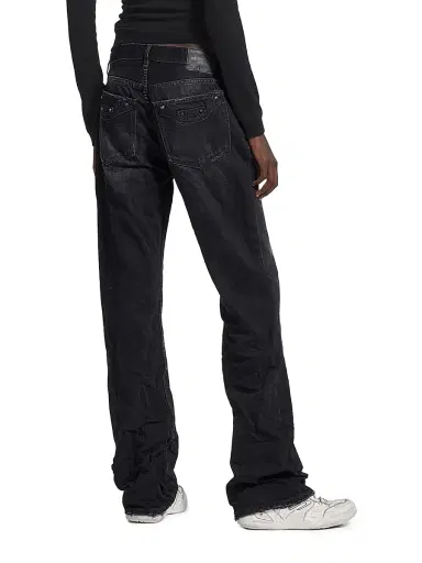 Balenciaga Women's City Straight Jeans - Black | Thumbnail 4 Balenciaga Women's City Straight Jeans - Black | Thumbnail 4